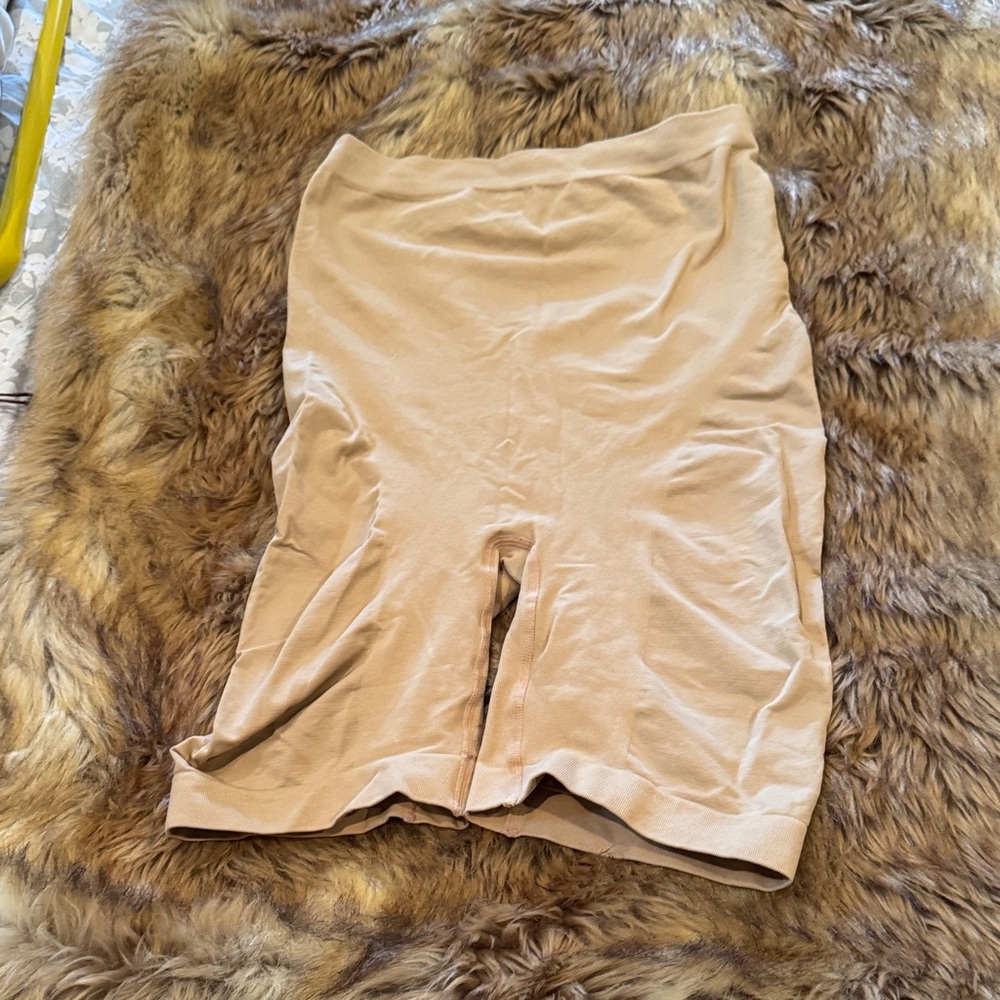 Heavenly Shapewear Beige High-Waisted Shapewear Shorts Posh Show